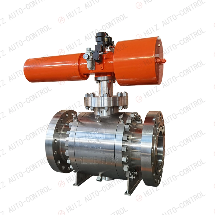 Fire Safe Design Forged Stainless Steel Integrated Body Screw Vent Flanged Double Block and Bleed Floating & Trunnion Mounted Dbb Twin Ball Valve