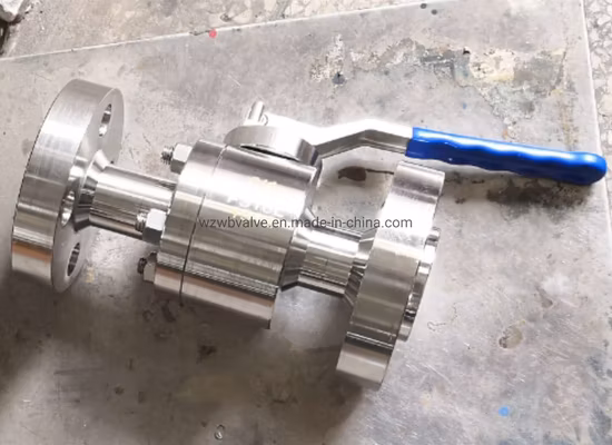 API 6D / API 608 鍛造炭素鋼 / ステンレス鋼 / 150lb/300lb/600lb/900lb/1500lb/2500lb 高圧フロート/ピンボールバルブ (Q347F)
